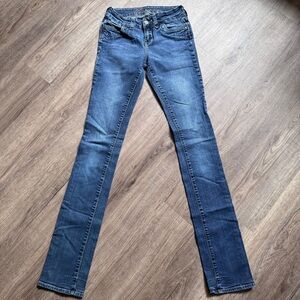 dELiA*s Dark Blue Denim Pants - Morgan - Size 0 Tall